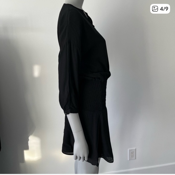 Anine Bing Black Long Sleeve Dress - Picture 7 of 11